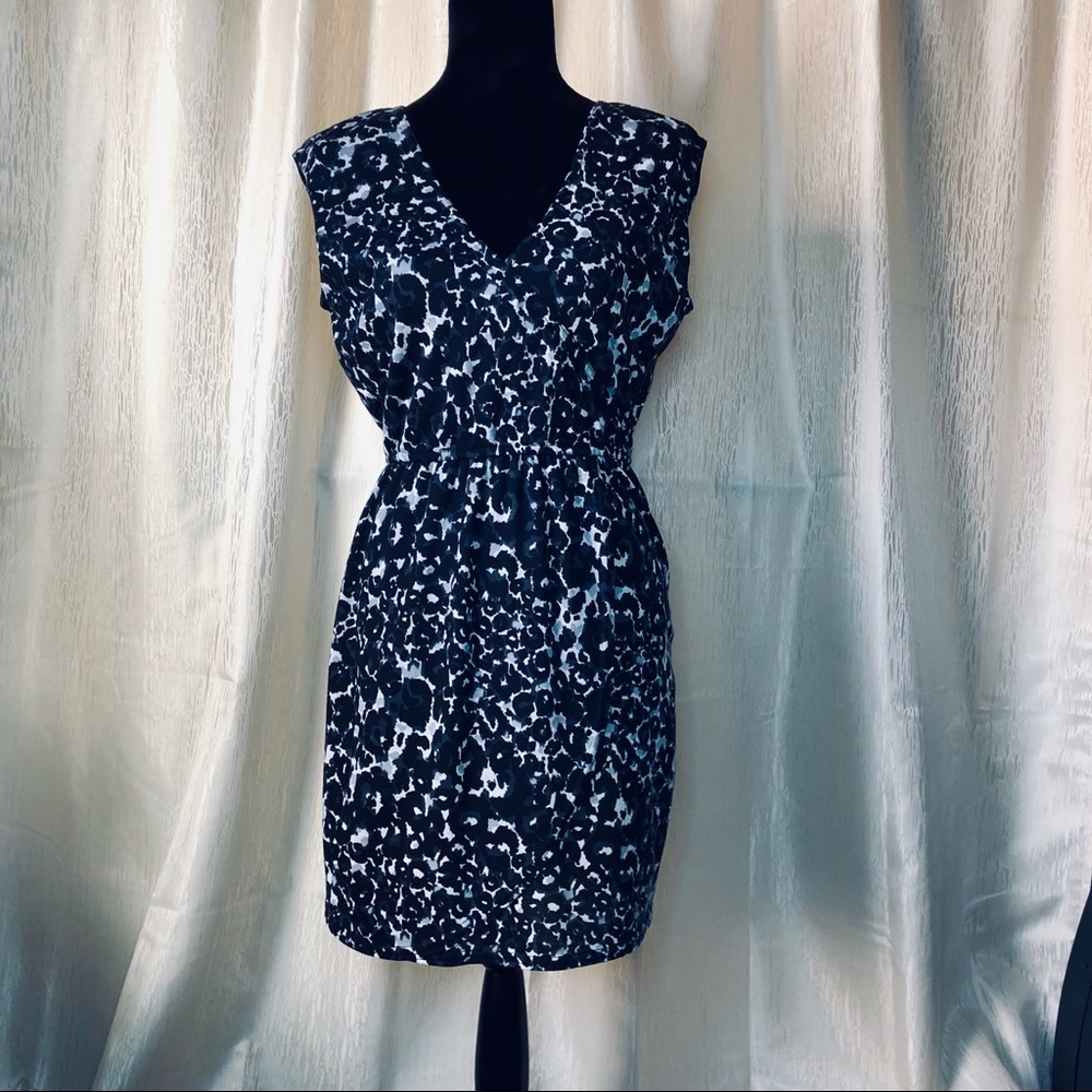 Black and White Leopard Dress